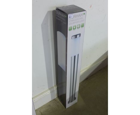 A new solar post light - Height 70cm approx - boxed
