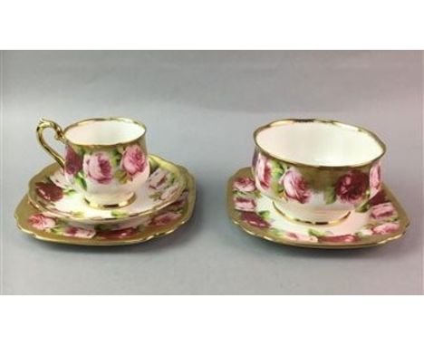 ROYAL ALBERT PART TEA SERVICE