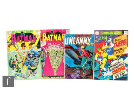 A collection of Silver Age comics, to include Batman #171 (May 1965), American cents copy with British pence stamp, first Sil