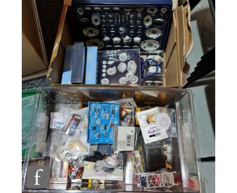 A collection of assorted dolls house accessories, many in original packaging, by Reutter Porcelain, Hickleton Interiors, The 