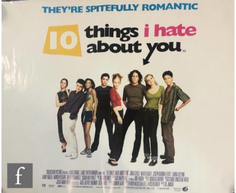 A large collection of 1990s/2000s film posters to include, 15 Minutes, Touch, The Last Castle, The Ninth Gate, The Little Ras