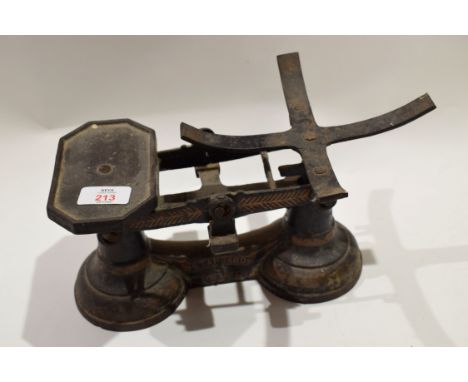 Set of vintage balance scales  