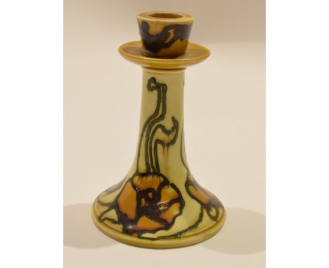 Minton secessionist candlestick with typical design ............................  