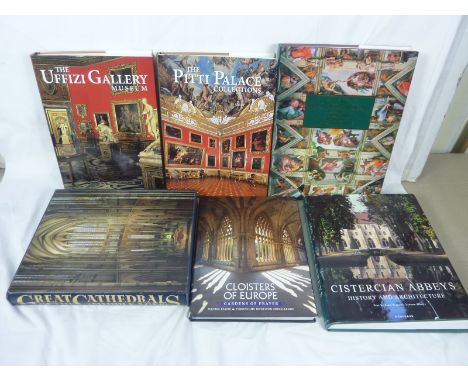 Church Architecture & Art Reference.  6 large illus. quarto vols. in d.w's.