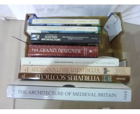 Architectural History, incl. Scotland.  8 various vols.