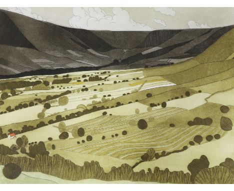 John Brunsden (1933-2014), limited edition print, Edale, signed in pencil, 143/350, overall 57 x 78cm**CONDITION REPORT**PLEA