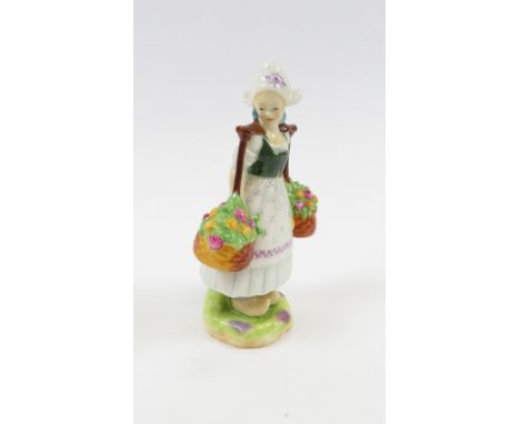 A Royal Worcester figure of Dutch girl, model number 2922, 14cm high