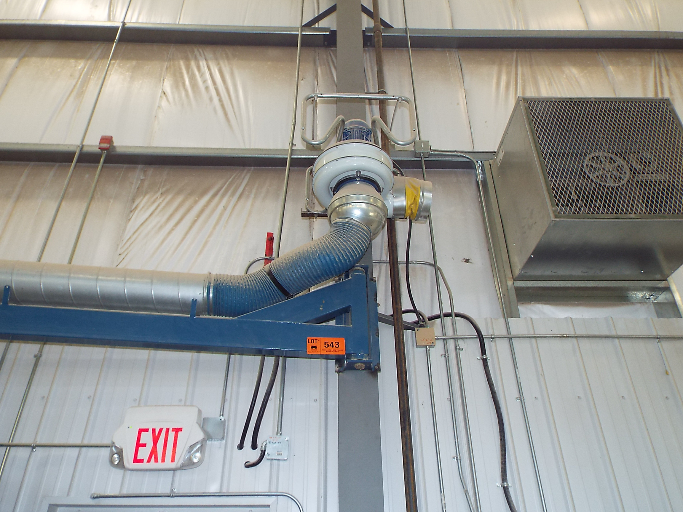 { Choice of lots 542, 543 } NEDERMAN COLUMNMOUNTED SNORKEL TYPE FLEX