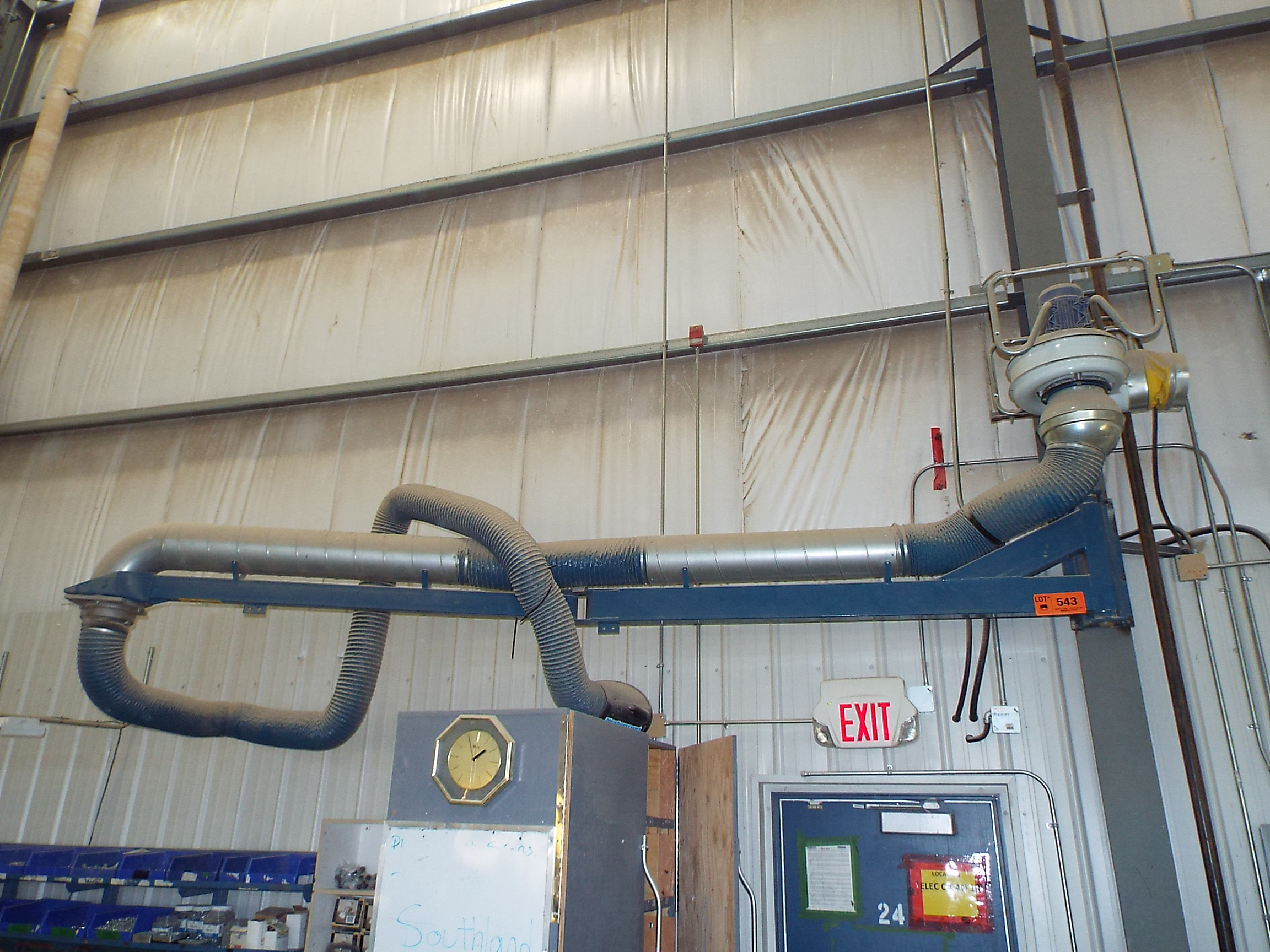 { Choice of lots 542, 543 } NEDERMAN COLUMNMOUNTED SNORKEL TYPE FLEX