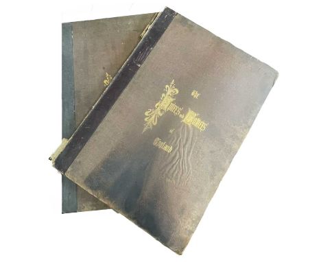 Wickes (Charles). Illustrations of the Spires and Towers of the Mediaeval Churches of England, 2 volumes, published John Weal