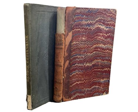 CRUIKSHANK Fifty-one Original Fables, with Morals and Ethical Index. 1833. Title in red and black, pp 179-186 misbound. Froni