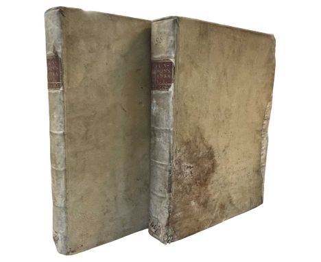 Mathematics.- Saunderson (Nicholas) The Elements of Algebra, in Ten Books, first edition, fine engraved portrait by Vanderguc