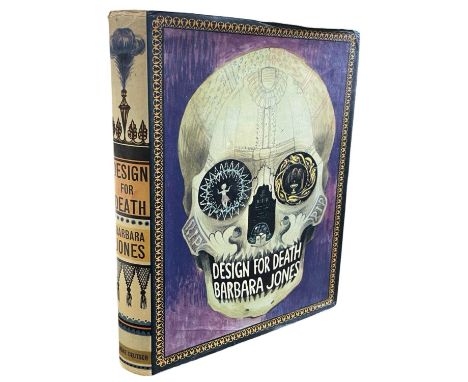 JONES, Barbara. Design for Death. 1967 First Edition. Andre Deutsh. Small 4to. Original purple cloth, title in gilt to the sp