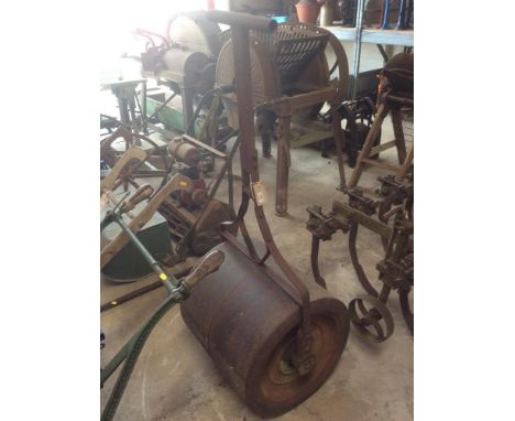 A large hand roller 