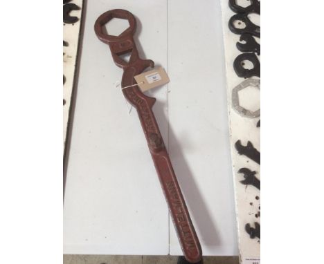 An unusual combination spanner from Mittelmann Armaturen