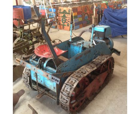 A Ransomes MG5 crawler with manual lift, some refurbishment work carried out 2002 to include attention to the engine and magn
