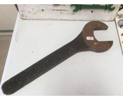 A large open ended C spanner, possibly steam 