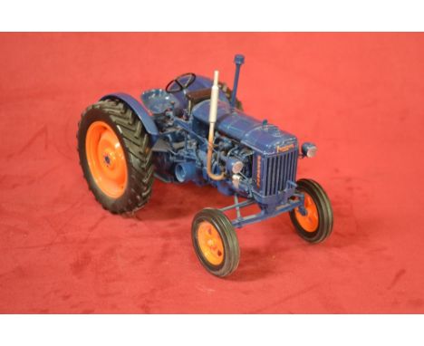 A Universal Hobbies 1/16th scale Fordson E27N 2WD tractor, with box as new