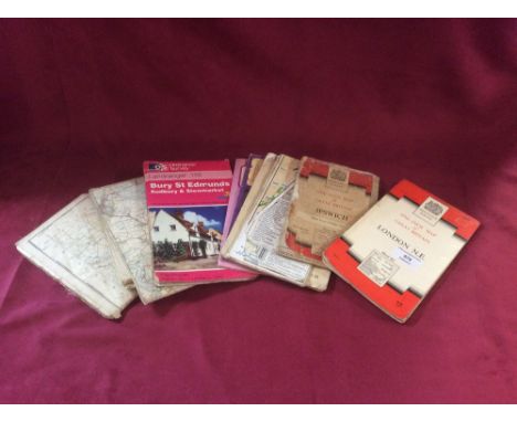 Various old Ordnance survey maps