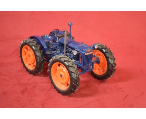 A Universal Hobbies 1/16th scale Fordson E27N 4WD tractor, with box as new