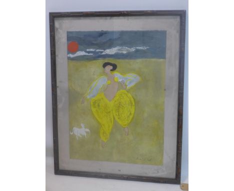 Linda Le Kinff (b. 1949), limited edition print, signed and numbered 42/200, 65 x 47cm 