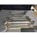 Assorted Open End Wrenches