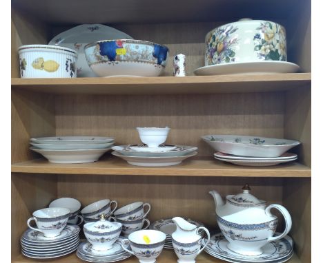 A Royal Doulton Broadlands tea service, a Royal Worcester Millenium bowl and other table wares. (45)