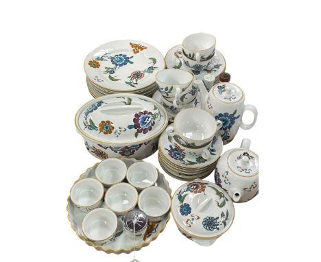 Collection of Royal Worcester Palmyra Bride of the Desert dinner ware, etc.