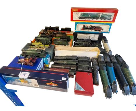 Collection of mainly model steam loco's and tender, Bachmann diesel, etc.