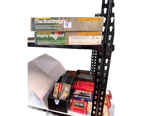 Hornby Railways including The Railfreight, Mighty Mallard, 00 Gauge models, etc, Bachmann J72 Class locomotive, etc.