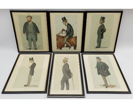 After Liborio 'Lib' Prosperi (1854-1928): 'The Winning Post', Vanity Fair lithograph pub. 1888; After Sir Leslie Matthew 'Spy