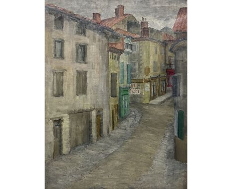 Ronald Ossory Dunlop (Irish 1894-1973): Backstreet Paris, oil on canvas signed titled and dated '40 verso 49cm x 38cmNotes: P