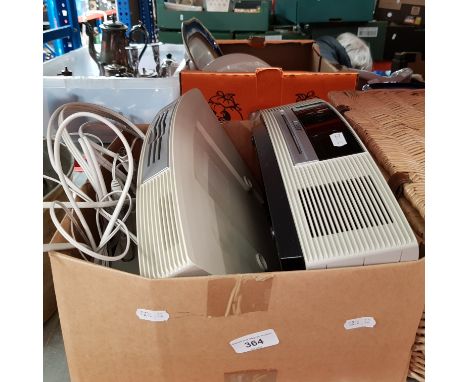 A Bose CD player and CD changer. 