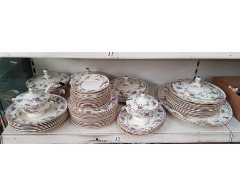 Royal Worcester Crown Ware dinner ware approx. 60 pieces