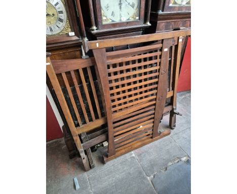 2 vintage double bed frames.