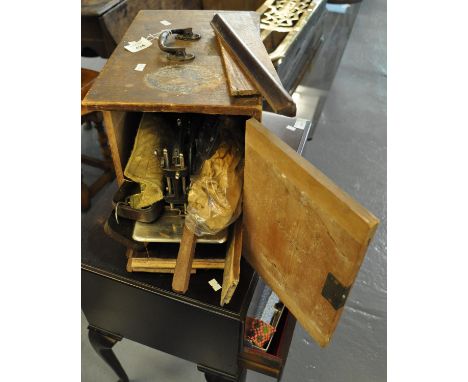 Vintage Willcox and Gibbs sewing machine in fitted box.(B.P. 21% + VAT) 