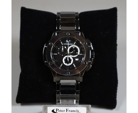 Carrero gents chronograph wristwatch in presentation box.(B.P. 21% + VAT) 