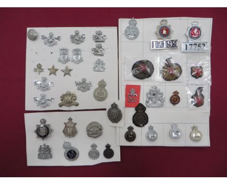 Selection of Police Badges Including Special Constabulary cap badges include KC chrome West Suffolk Special Constabulary ... 