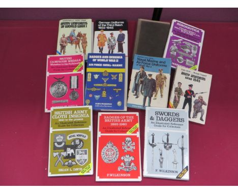 Selection of Various Military Books including Aeronautica by Marriot Smith ... German Uniforms of the Third Reich 1933-1945 b
