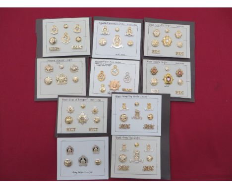 Large Selection of Anodised Corps Cap, Collar and Shoulder Titles cap badges include QC Adjutant General's Corps ... QC WRAC 