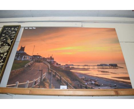 Photographic print of Cromer on canvas