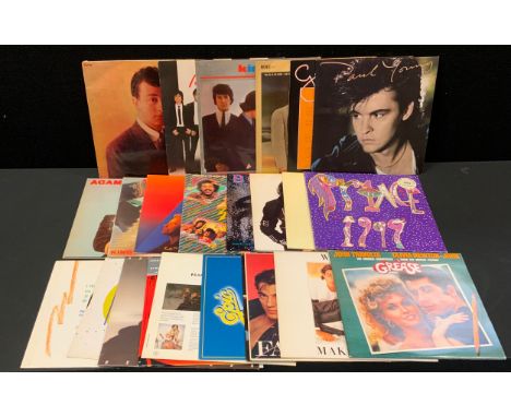 Vinyl LP`s mixed genres, 19 in total including Blonde, The Kinks, George Harrison, Buddy Holly, Bon Jovi, Adam and the Ants, 