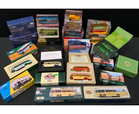 Diecast Vehicles - Corgi Toys, Exclusive collection East Yorkshire Regal bus, 139/500;  Premium edition 33101 Dennis Lancet C