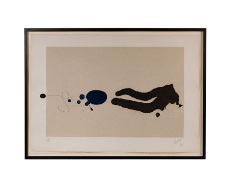 Victor Pasmore (British, 1908-1998) 'Punto di Contatto 1' Lithograph  1976, signed lower right, #3/90 lower left; blind stamp