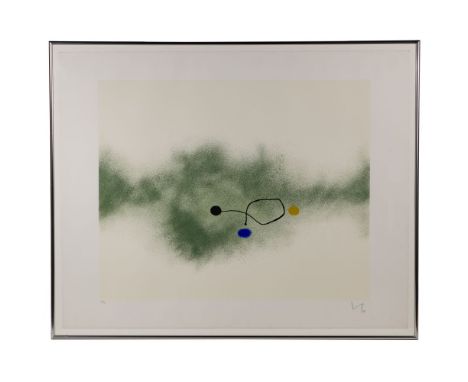 Victor Pasmore (British, 1908-1998) 'Milky Way' Lithograph  1986, signed lower right, #3/70 lower left, an abstract depiction