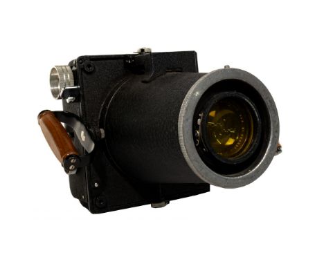 World War II Keystone Aircraft Camera  Type F-8 aerial camera having a 15-inch F5.6 Wollensak lens and yellow filter, serial 