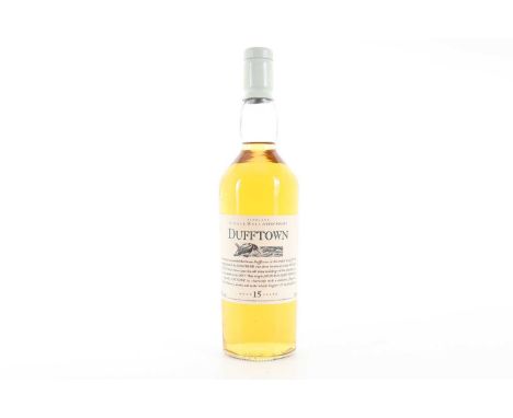 DUFFTOWN 15 YEAR OLD FLORA & FAUNA FIRST EDITION SPEYSIDE SINGLE MALT  43% ABV / 70cl  One of the best-known single malt whis