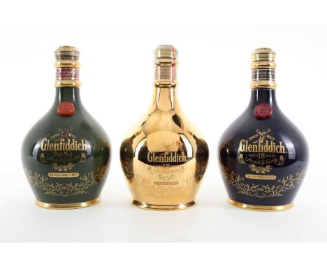 GLENFIDDICH 18 YEAR OLD SUPERIOR RESERVE, ANCIENT RESERVE AND PURE MALT 75CL SPEYSIDE SINGLE MALT  Superior Reserve - 43% ABV