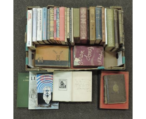 A collection of 20th century books, to include Moysheh Oyved, Visions and Jewels, 1st edition, Holt 1926, signed with inscrip