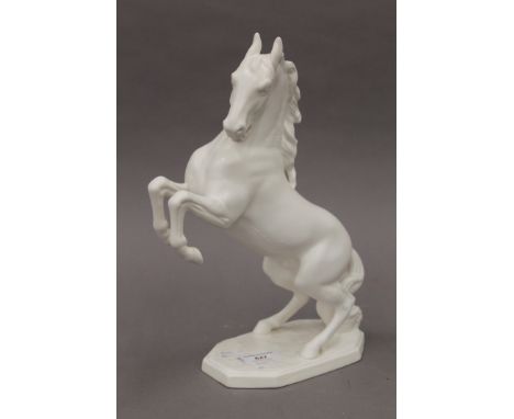 A Goebel model of a rearing horse. 32 cm high.